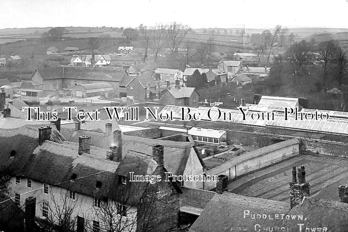 DO 2602 - Puddletown From The Church Tower, Dorset