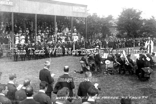 DO 2640 - National Reserve Parade, Weymouth, Dorset c1912