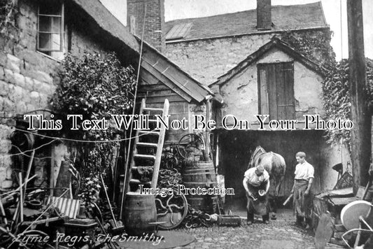 DO 266 - The Smithy, Lyme Regis, Dorset c1928