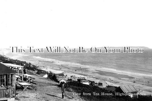 DO 2686 - View From Tea House, Highcliffe On Sea, Dorset