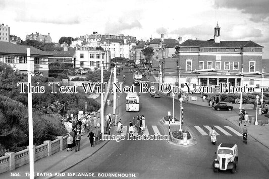 DO 2731 - The Baths & Esplanade, Bournemouth, Dorset