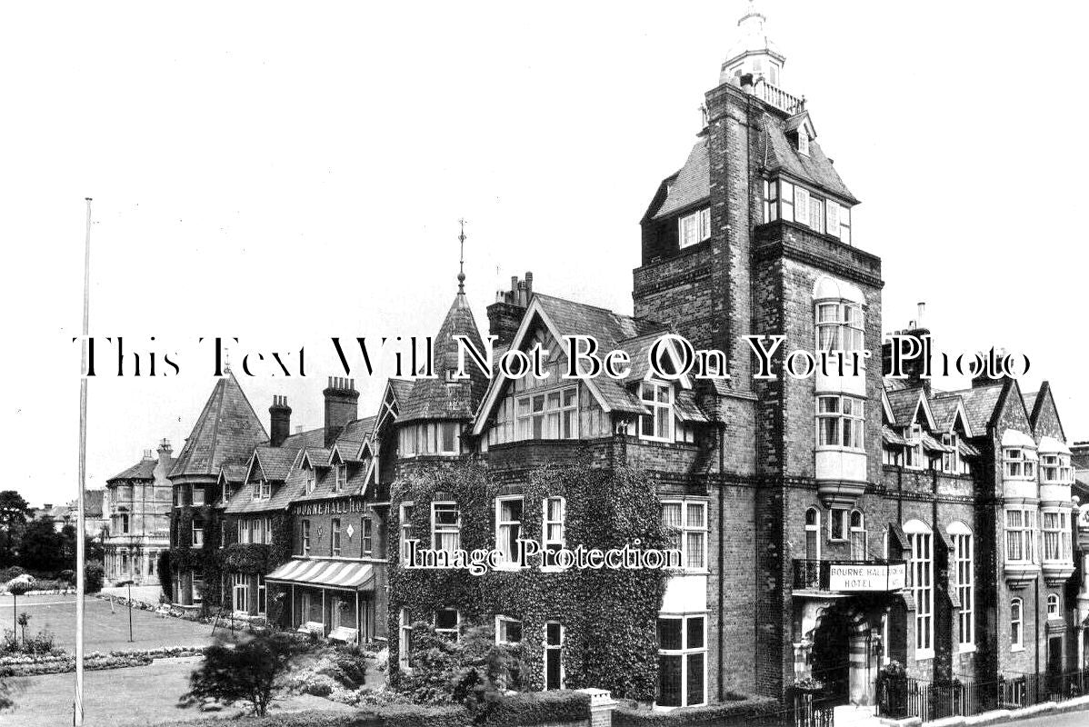 DO 2775 - Bourne Hall Hotel, West Cliff, Bournemouth, Dorset