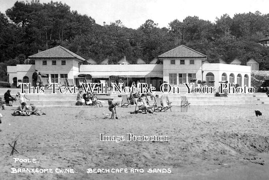 DO 2806 - Beach Cafe & Sands, Branksome Chine, Poole, Dorset