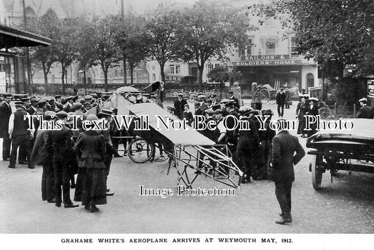 DO 2858 - Grahame White Aeroplane, Weymouth, Dorset 1912