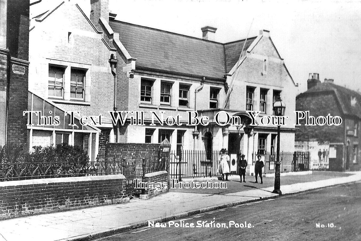 DO 2861 - New Police Station, Poole, Dorset c1918