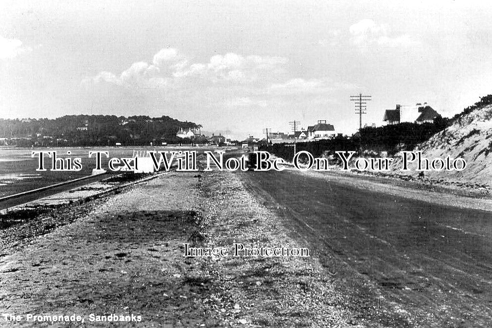 DO 2864 - The Promenade, Sandbanks, Dorset c1933