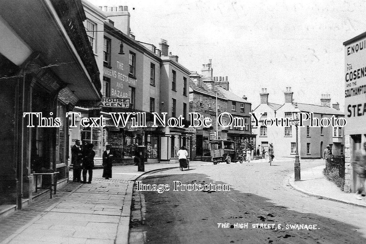 DO 29 - The High Street, Swanage, Dorset c1932