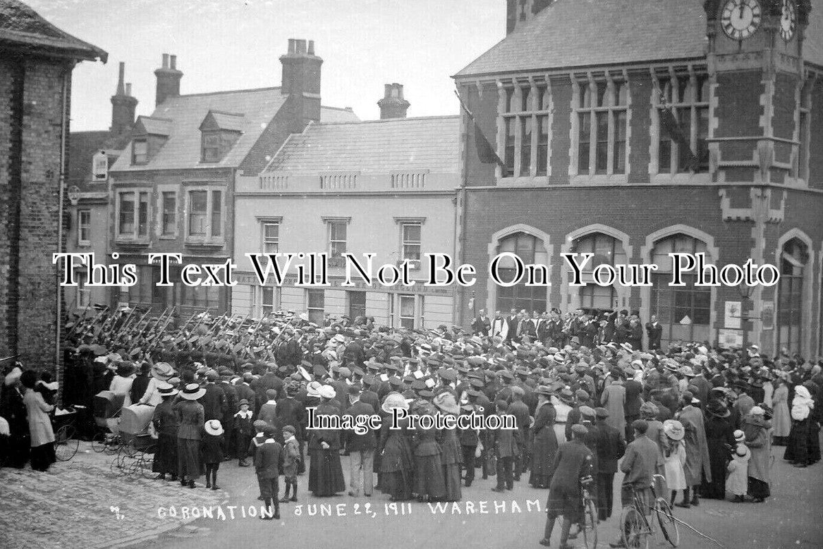 DO 2901 - Coronation Parade, Wareham, Dorset 1911