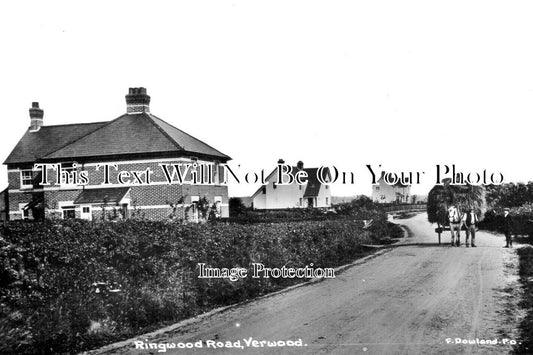 DO 2904 - Ringwood Road, Verwood, Dorset c1915