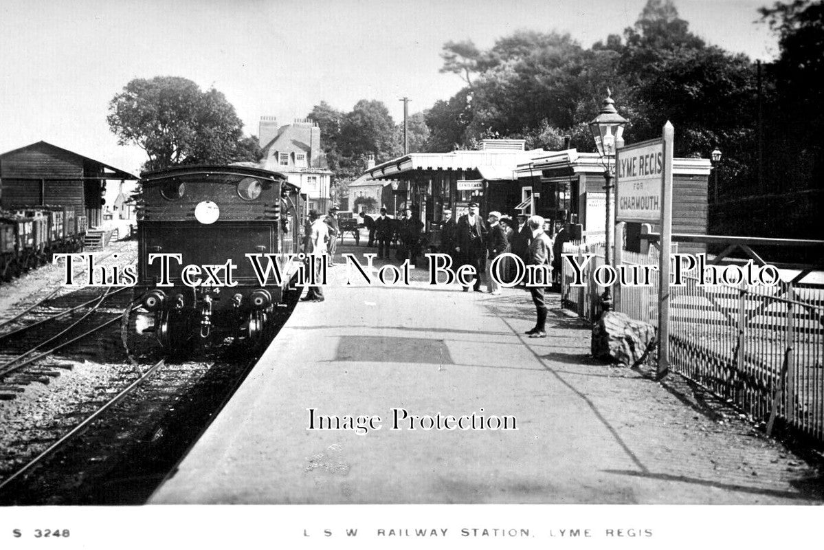 DO 2932 - Lyme Regis Railway Station, Dorset