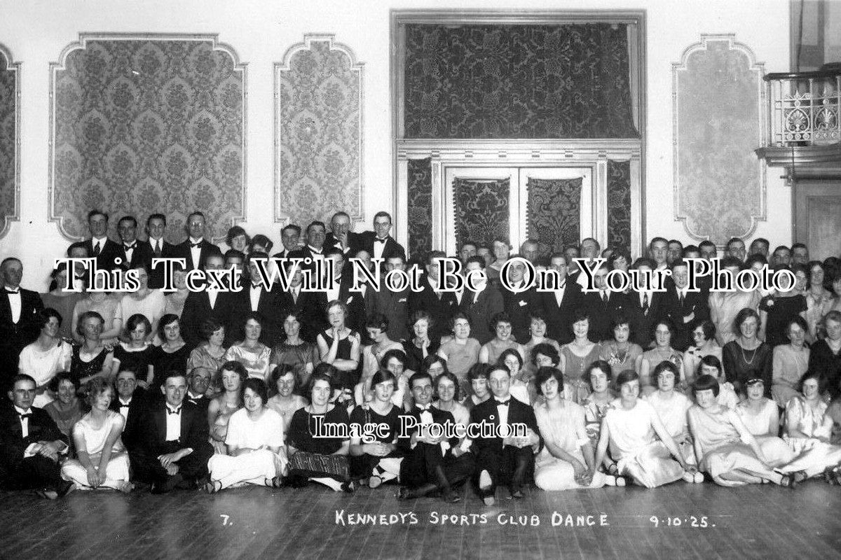 DO 2955 - Kennedys Sports Club Dance, Bournemouth, Dorset 1925