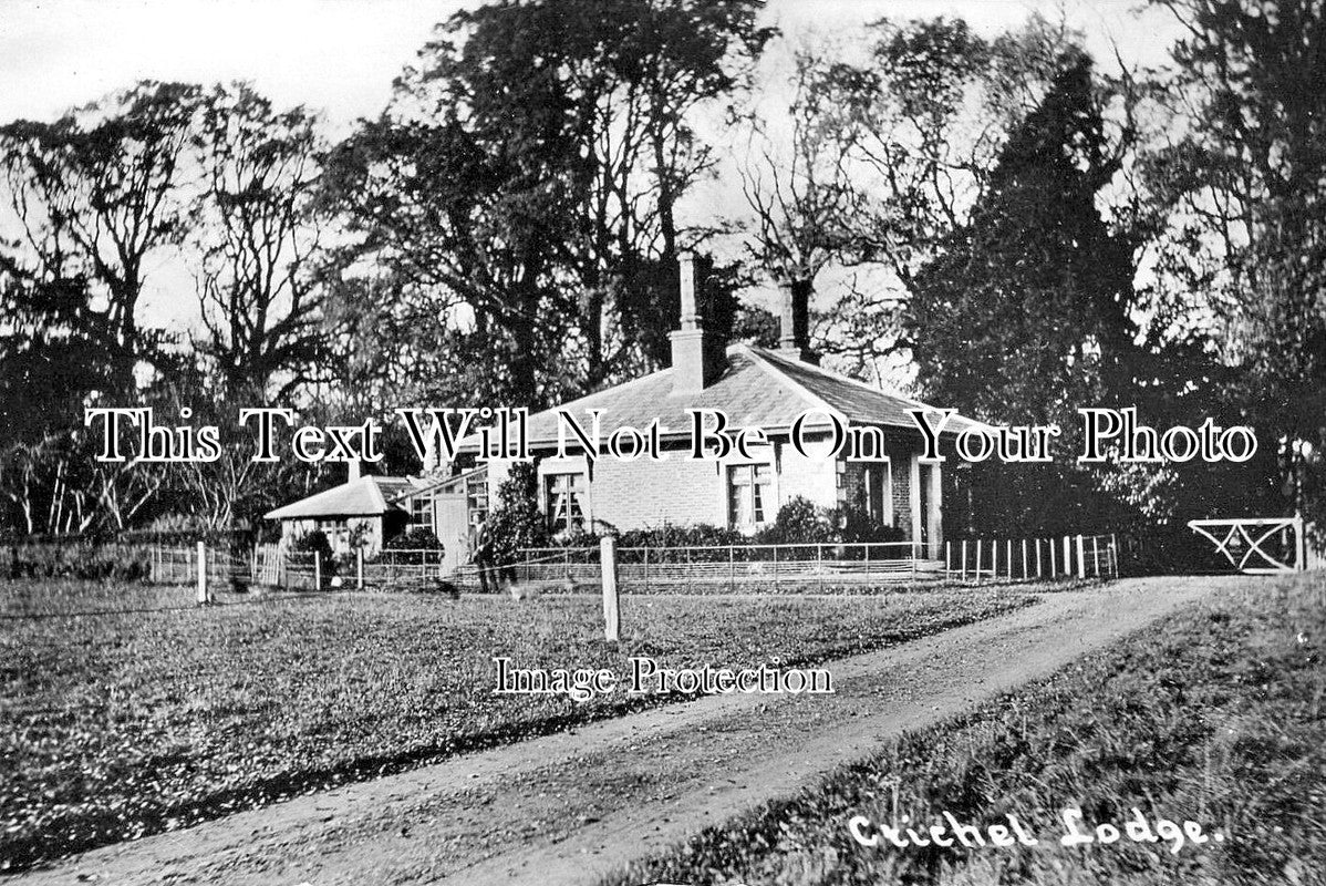 DO 2956 - Crichel Lodge Near Witchampton Wimborne, Dorset c1909