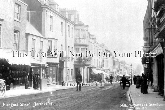 DO 2972 - High East Street, Dorchester, Dorset c1910