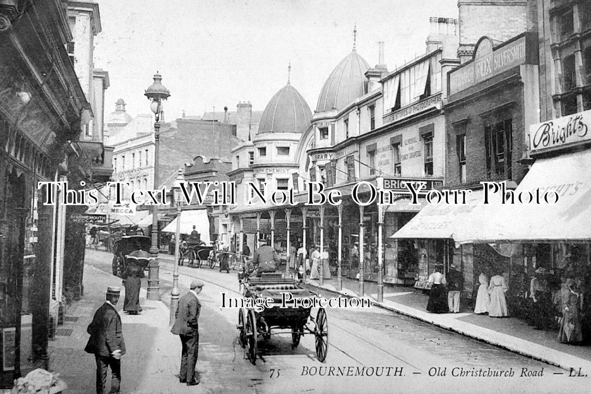 DO 2991 - Old Christchurch Road, Bournemouth, Dorset c1907