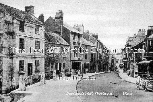 DO 3 - Fortunes Well, Portland, Dorset c1906