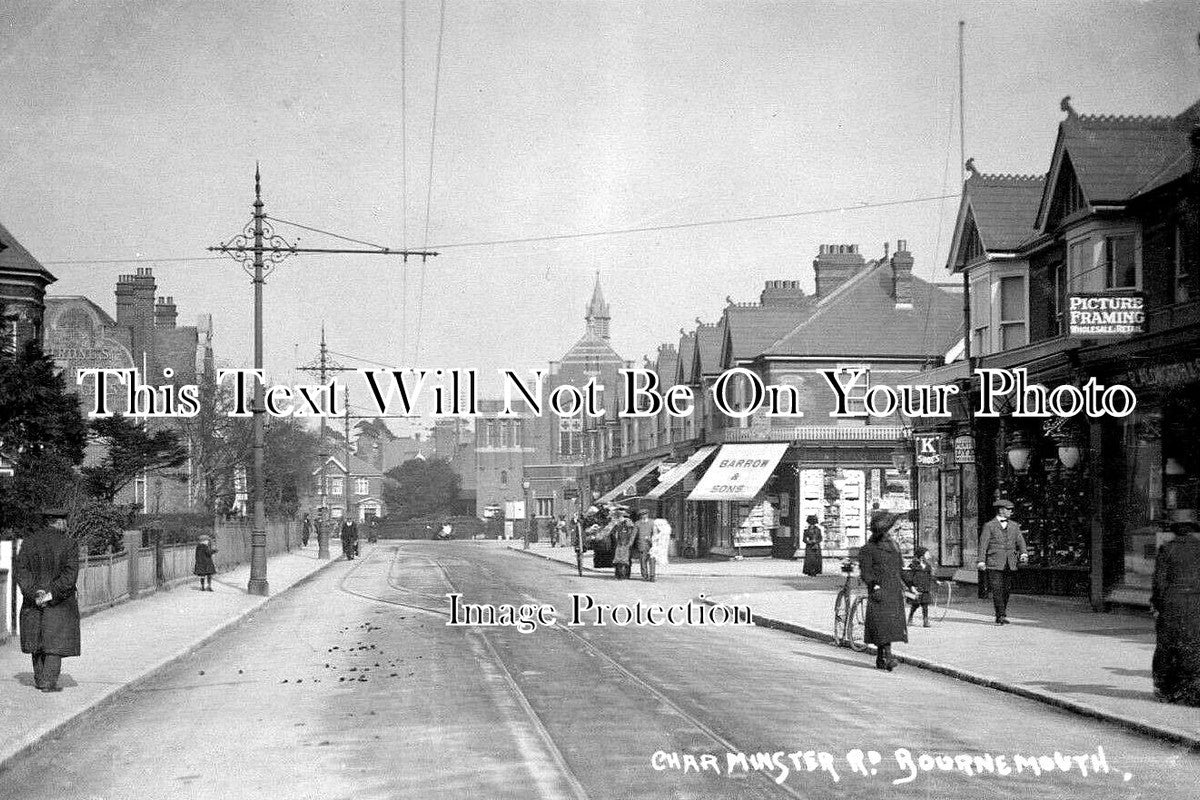 DO 3011 - Charminster Road, Bournemouth, Dorset c1915