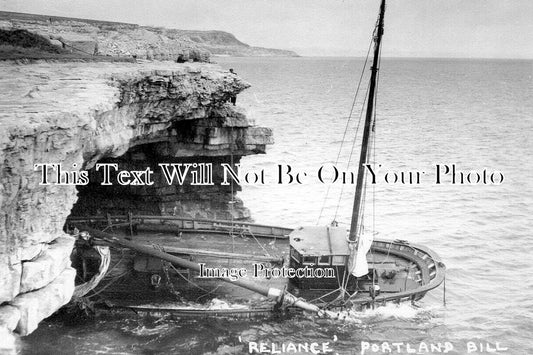 DO 3041 - Reliance Shipwreck, Portland Bill, Dorset c1949