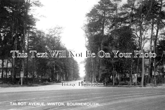 DO 3043 - Talbot Avenue, Winton, Bournemouth, Dorset c1912