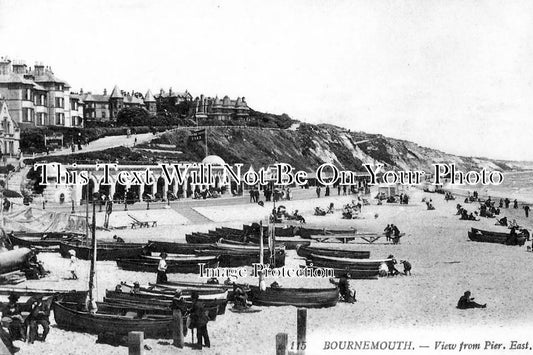 DO 308 - View From Pier East, Bournemouth, Dorset