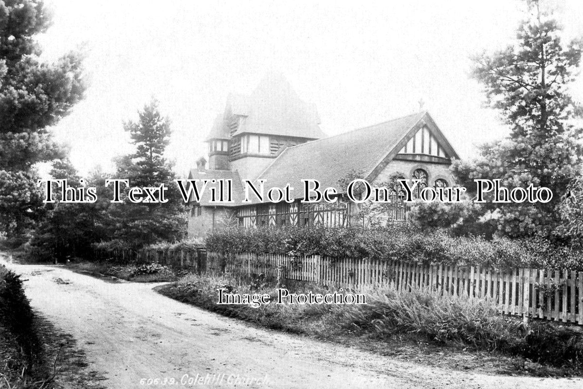 DO 3117 - Colehill Church Near Wimborne, Dorset c1908