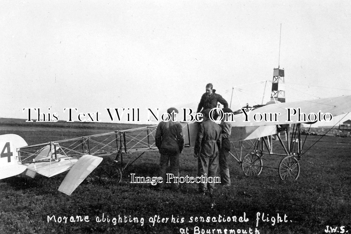 DO 314 - Bournemouth Aviation Meeting, Morane Alighting Monoplane, Dorset