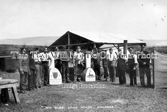 DO 315 - 4th Glos Field Cook House At Swanage, Dorset 1909