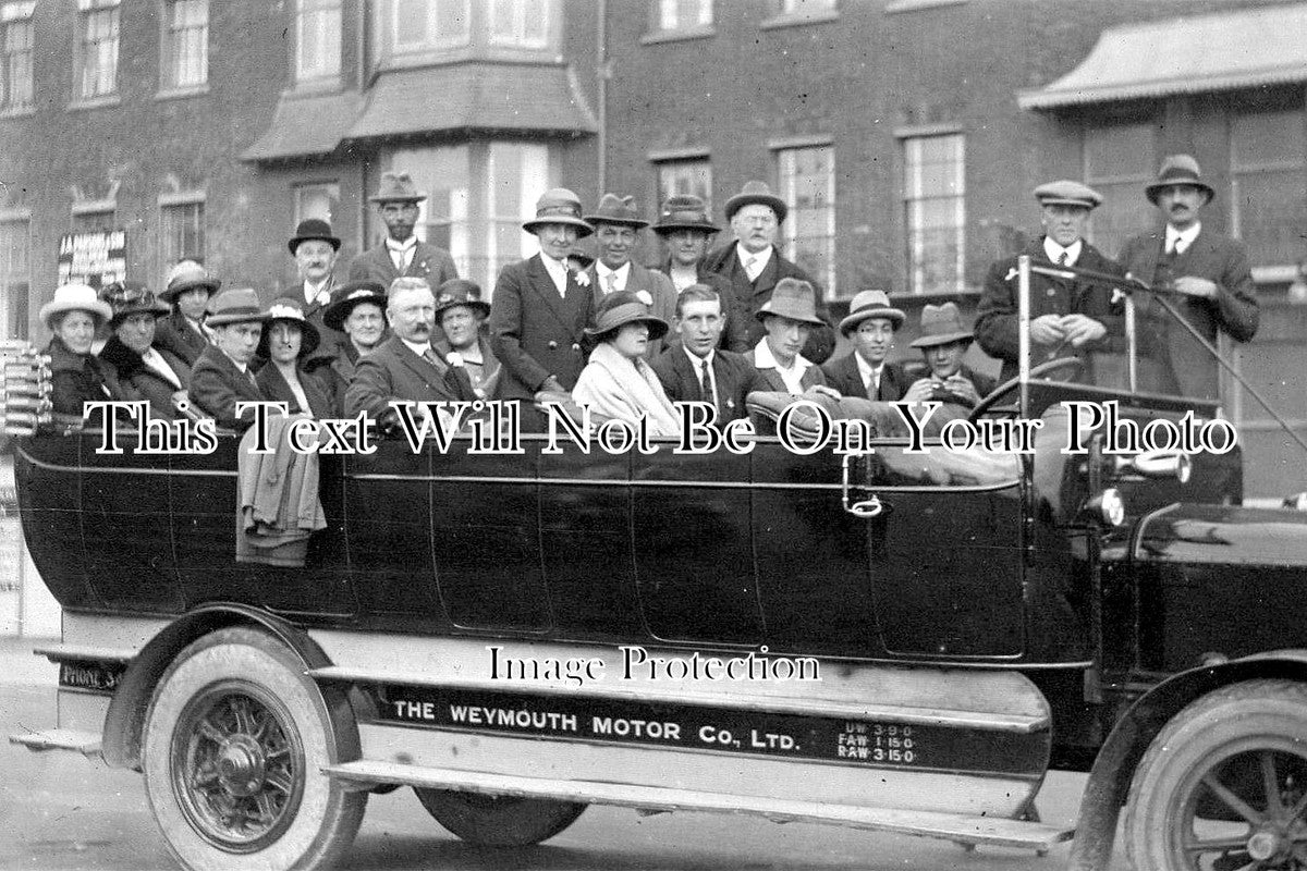 DO 3174 - The Weymouth Motor Co Charabanc, Dorset