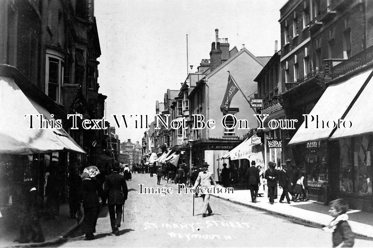 DO 32 - St Marys Street, Weymouth, Dorset c1912