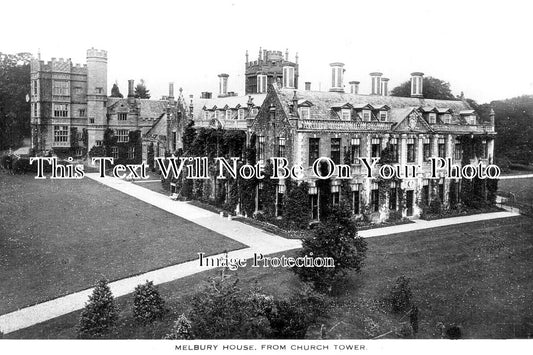 DO 3212 - Melbury House From Church Tower, Dorset