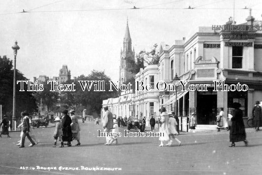 DO 322 - Bourne Avenue, Bournemouth, Dorset c1928