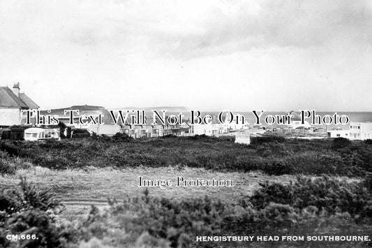 DO 3232 - Hengistbury Head From Southbourne, Dorset c1947