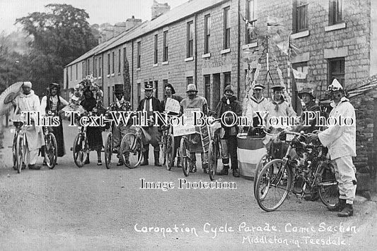 DO 3237 - Coronation Cycle Parade, Middleton In Teesdale, Durham