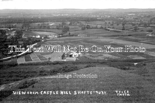DO 3246 - View From Castle Hill, Shaftesbury, Dorset