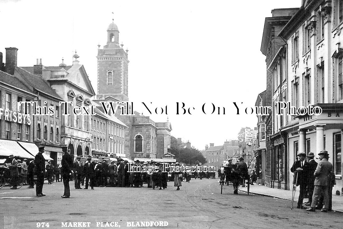 DO 3314 - Market Place, Blandford, Dorset