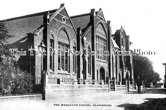 DO 3317 - The Wesleyan Chapel, Blandford, Dorset c1917