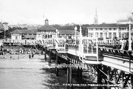DO 3333 - View From Bournemouth Pier, Dorset c1931