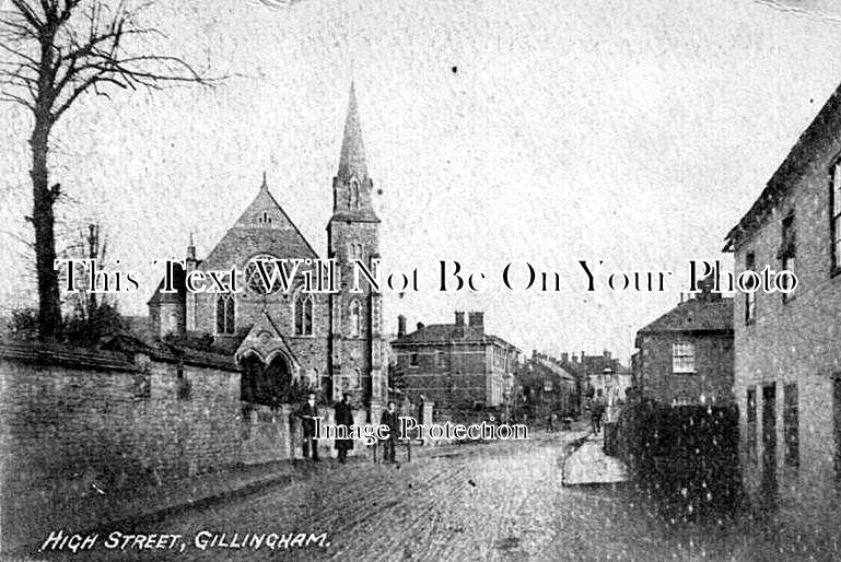 DO 34 - High Street, Gillingham, Dorset c1910