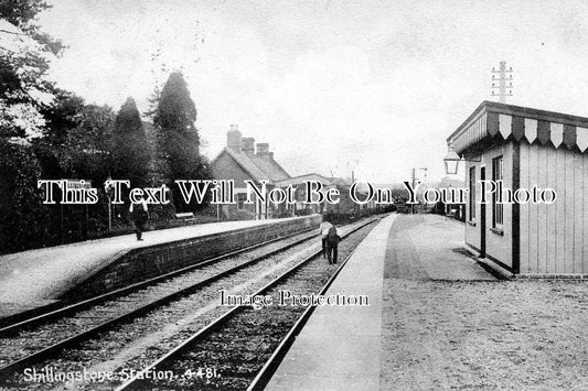 DO 349 - Shillingstone Railway Station, Dorset c1908