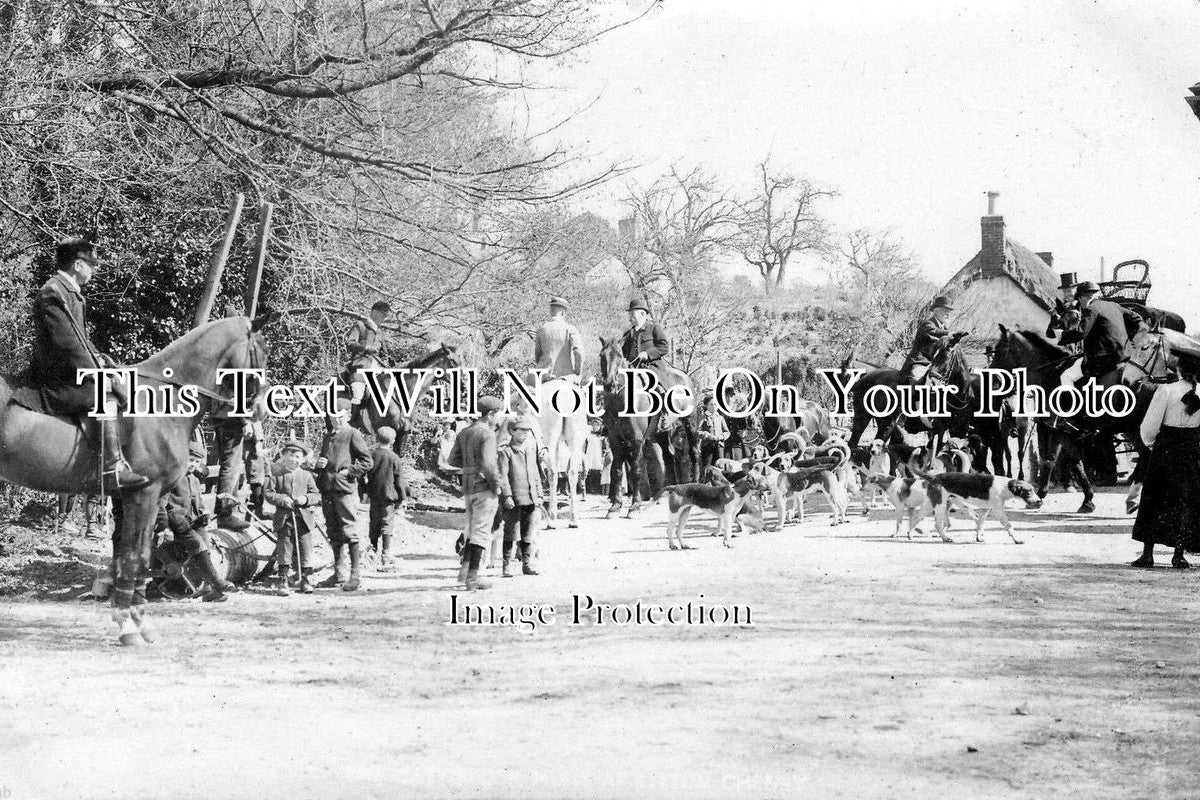 DO 369 - Cattistock Hunt At Litton Cheney, Dorset c1907