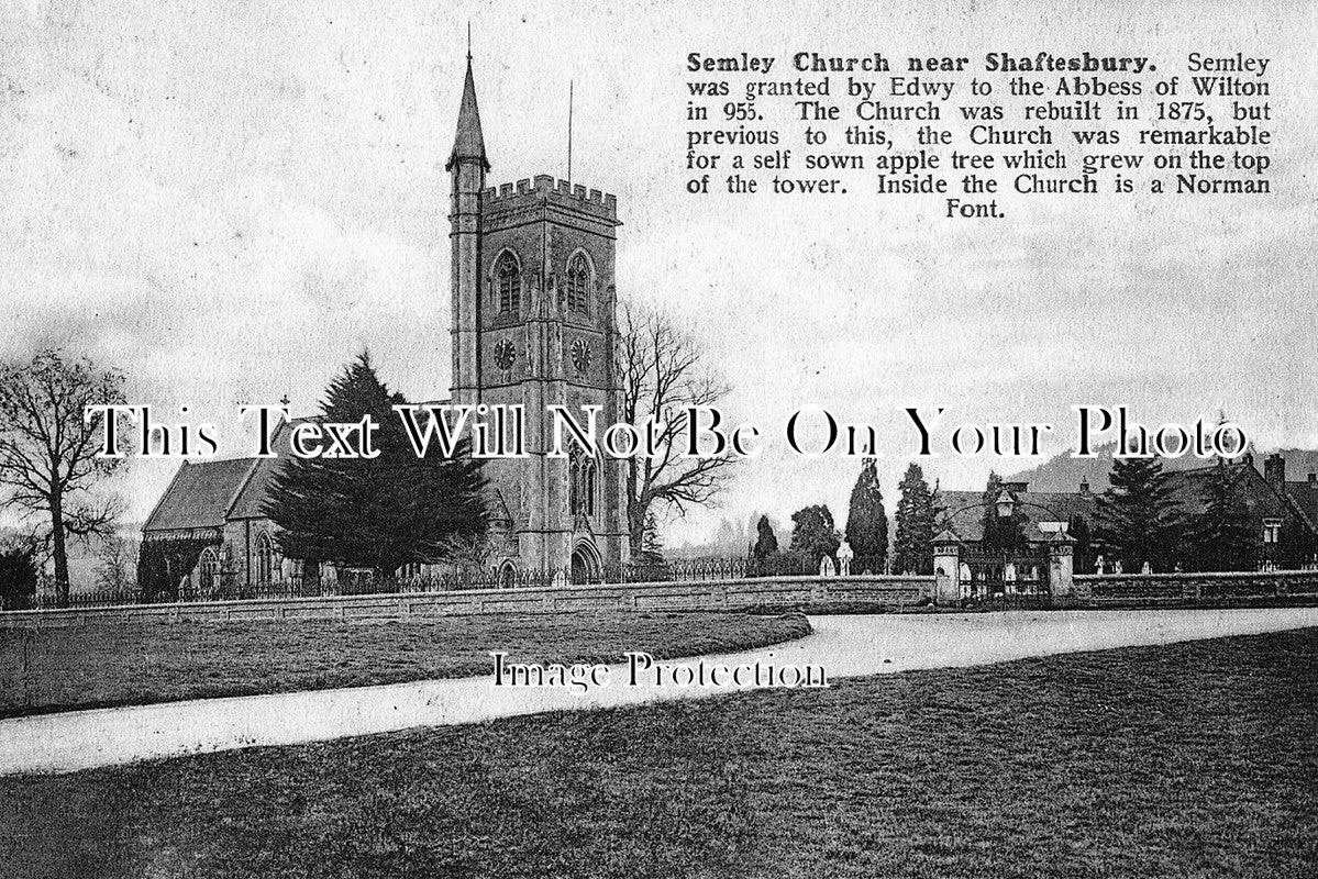 DO 37 - Semley Church Near Shaftesbury, Dorset c1913