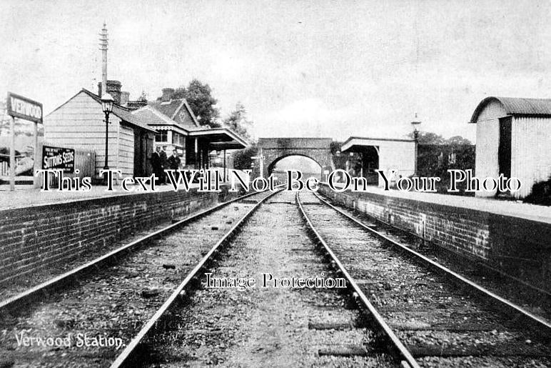 DO 392 - Verwood Railway Station, Dorset c1907