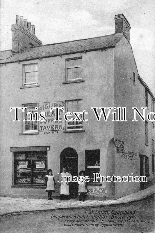 DO 428 - Figure Head Coffee Tavern, High Street, Swanage, Dorset c1905