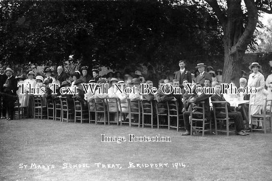 DO 441 - St Mary's School Treat Picnic, Bridport, Dorset 1914