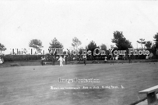 DO 502 - Bowling Tournament, Kings Park Bowls, Bournemouth, Dorset c1913