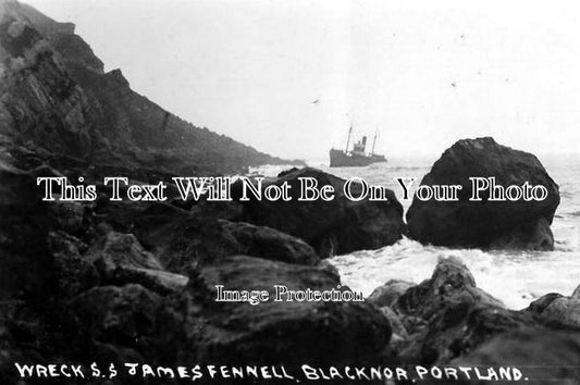 DO 533 - SS James Fennell, Blacknor, Portland, Dorset 1920