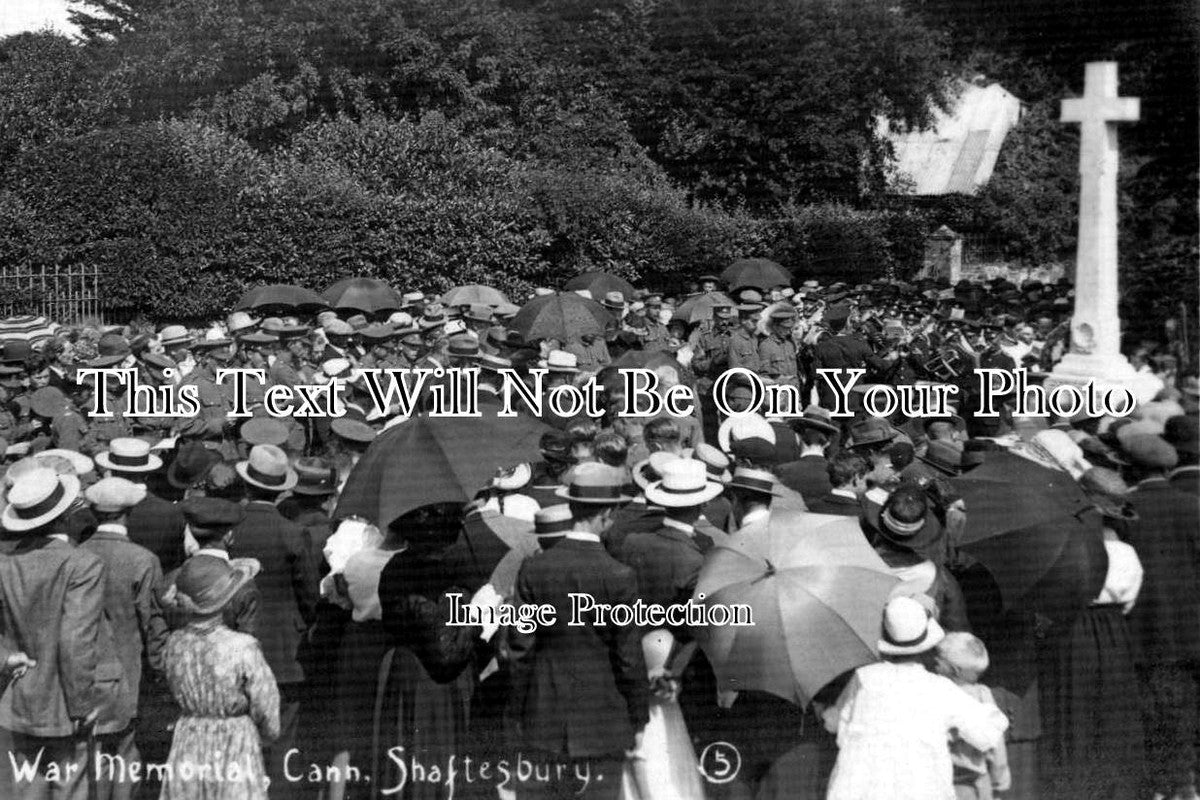 DO 577 - Unveiling Of War Memorial, Cann, Shaftesbury, Dorset