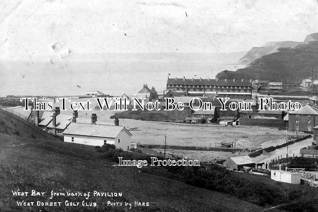 DO 599 - West Bay  From Back Golf Club Pavilion, Dorset c1912