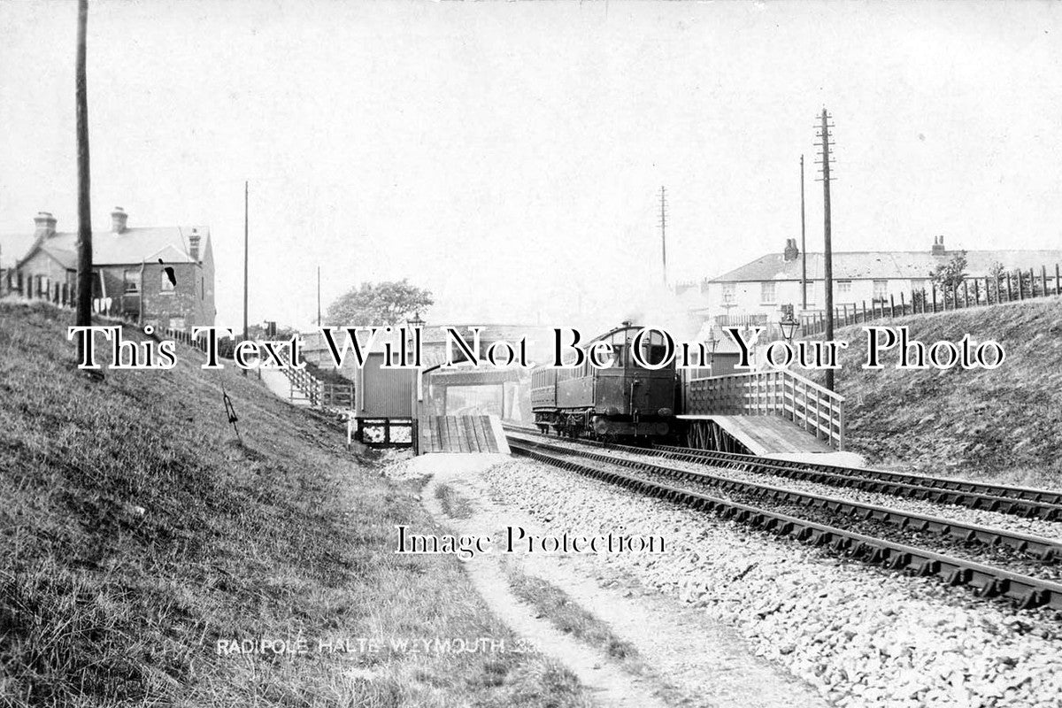 DO 612 - Radipole GWR Halt Railway Station, Dorset c1908