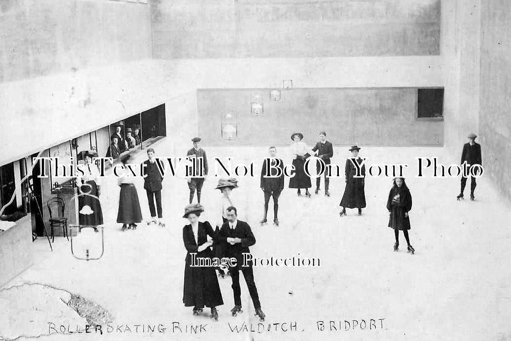 DO 649 - Bridport Walditch Roller Skating Rink, Dorset c1909