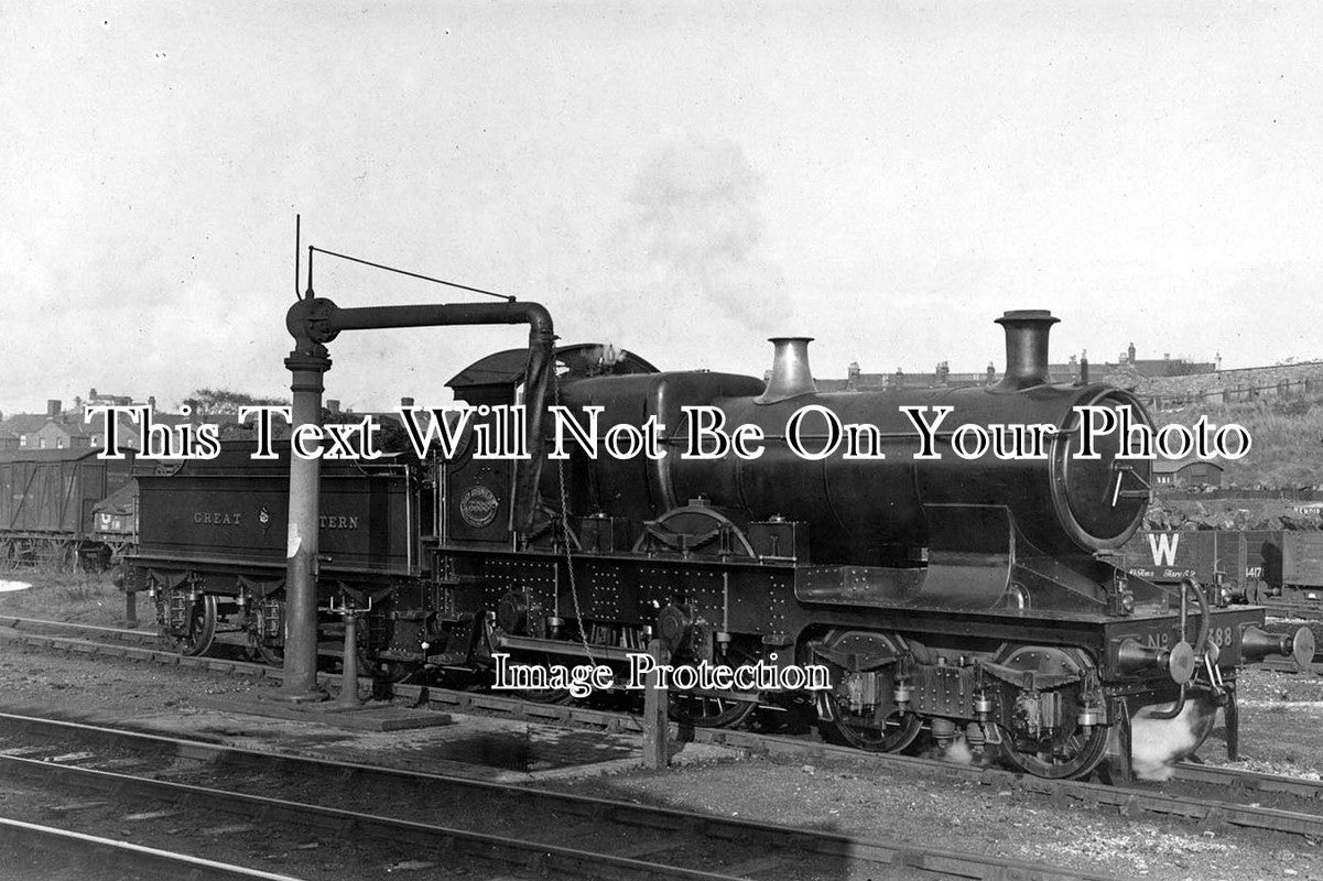 DO 655 - Weymouth Engine Shed GWR Atbara Class Locomotive 3388, Dorset c1905